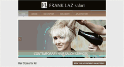 Desktop Screenshot of franklazsalon.com